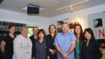 Nathalie Dussault (RAAV), Marie-Josée Dupré (SPACQ), Joanne Arseneau (SARTEC), Julie Vincent (CQT), Isabelle Hayeur (RÉ), Bernard Arsenaeau (AQTIS), Marie-Hélène Panisset (RÉ), Mercedes Pacho (AAMI) / © photo: Liliane Tremblay, CTVM.info