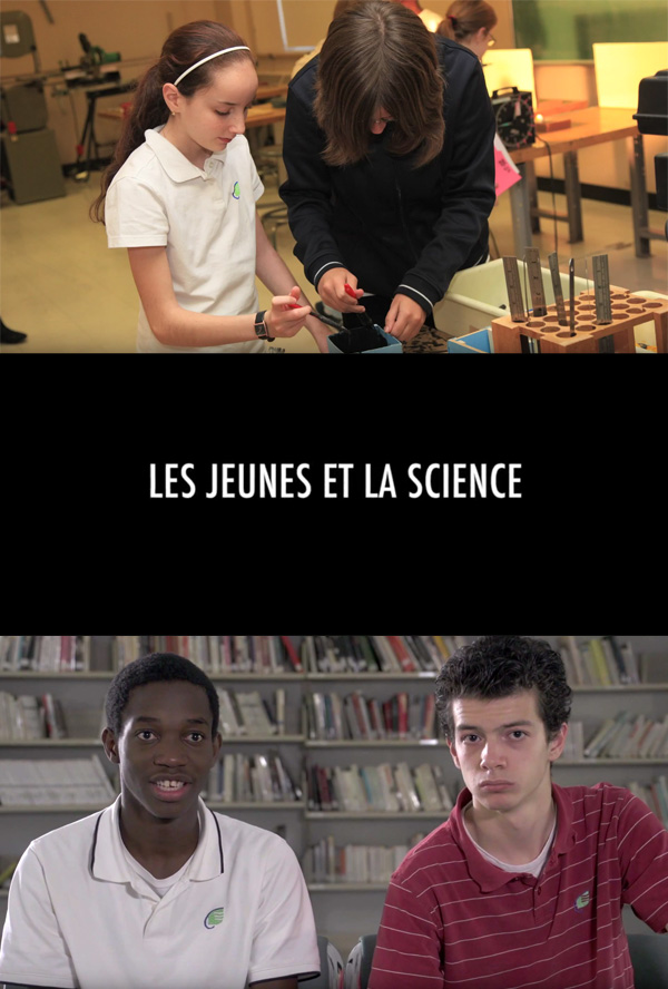 Les jeunes et la science - Réalisatrices Équitables