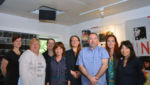 Nathalie Dussault (RAAV), Marie-Josée Dupré (SPACQ), Joanne Arseneau (SARTEC), Julie Vincent (CQT), Isabelle Hayeur (RÉ), Bernard Arsenaeau (AQTIS), Marie-Hélène Panisset (RÉ), Mercedes Pacho (AAMI) / © photo: Liliane Tremblay, CTVM.info