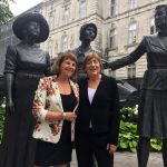 Les réalisatrices Nicole Giguère et Léa Pool