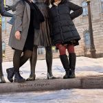 © Anik Salas, la statue de Thérèse Casgrain et Nicole Giguère