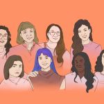 (2023) De gauche à droite, en haut: Laura Marroquin-Éthier, Nicole Giguère, Isabelle Hayeur, Geneviève Albert.
De gauche à droite, en bas: Justine Martin, Ginger Le Pêcheur, Anik Salas, Kitana Zéphir, Constance Chaput-Raby.