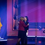 La réalisatrice Anik Salas et La réalisatrice Nicole Giguère reçoit le Prix Gémeaux des Artisan.e.s © Éric Myre