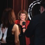 La réalisatrice Nicole Giguère en entrevue pour son Prix Gémeaux des Artisan.e.s © Lucille Audoineau-Maire
