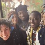 Les réalisatrices Justine Martin, Érica Pomerance, Segou Banou, Kayaba Anaïs Irma Kere et Éboubié Yasmine Delia Ido.